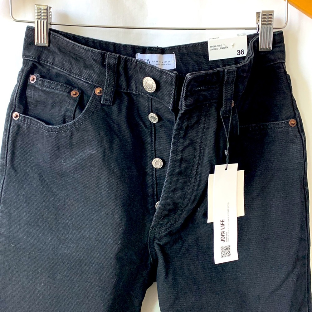 Zara Women Z1975 Mid-Rise Skinny Jeans